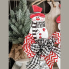 Shop For Black & White Scarf Snowman (Stake/Hanger/Easel)