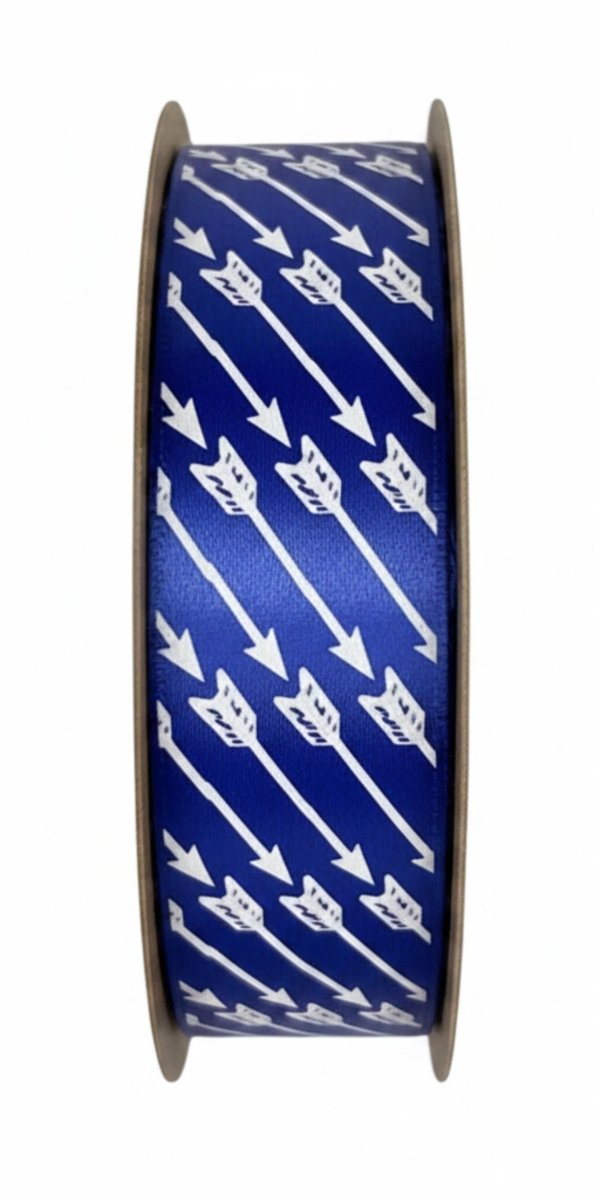 Shop For Blazing Arrows Homecoming Ribbon: (Royal/White), Size 9