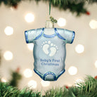 Shop For Blue Baby Onesie Ornament