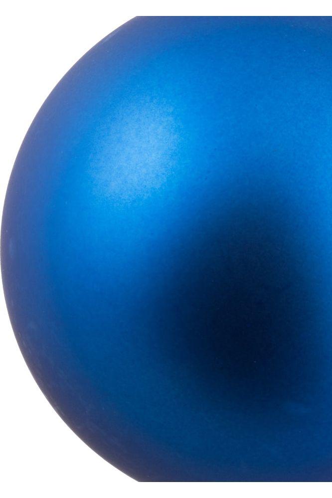 Shop For Blue Matte Ball Christmas Tree Ornament (6 pack)