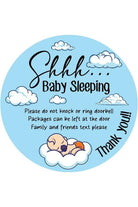 Shop For Blue Sleeping Baby Front Door Decor at Michelle's aDOORable Creations