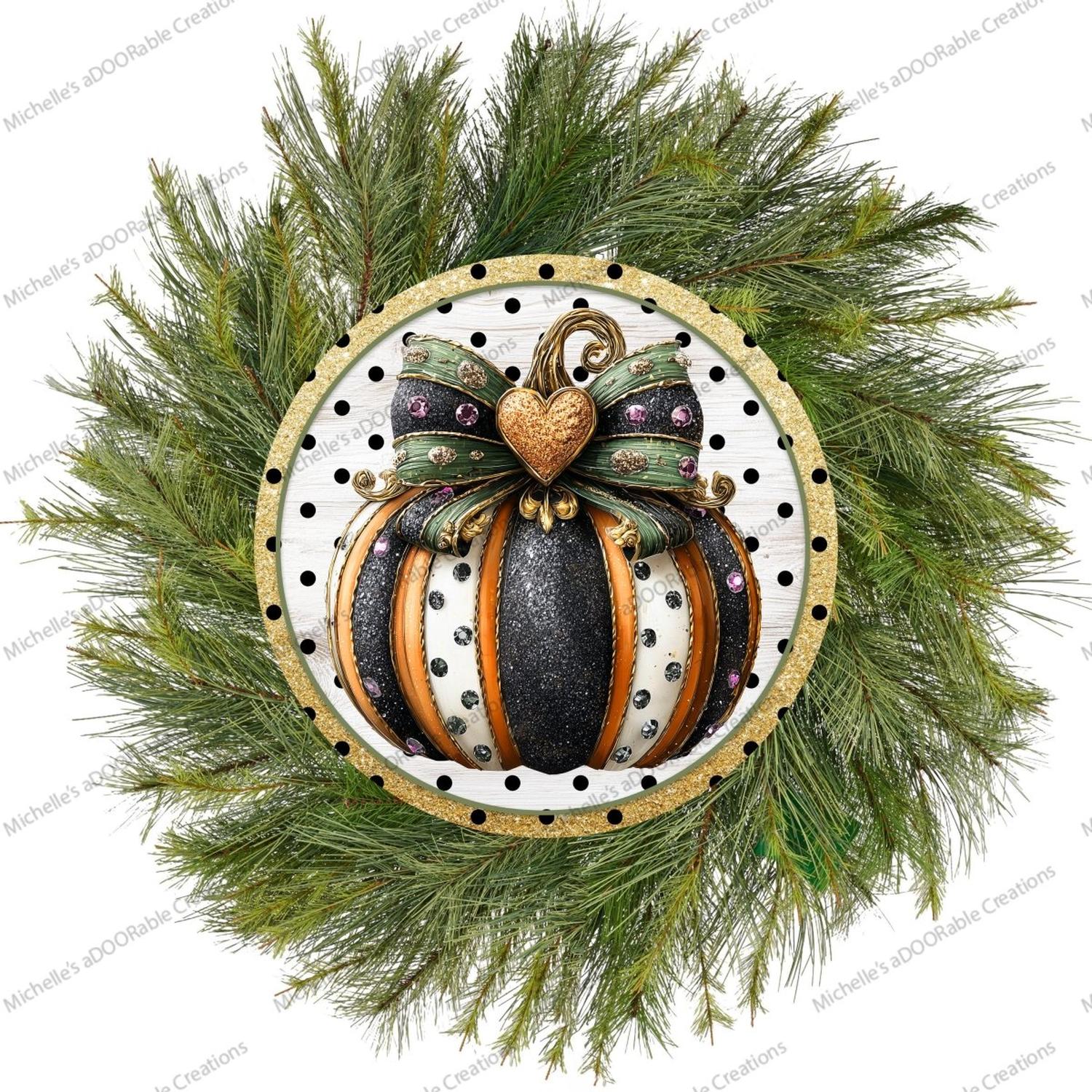 Shop For Bougee Pumpkin Orange Black Sign