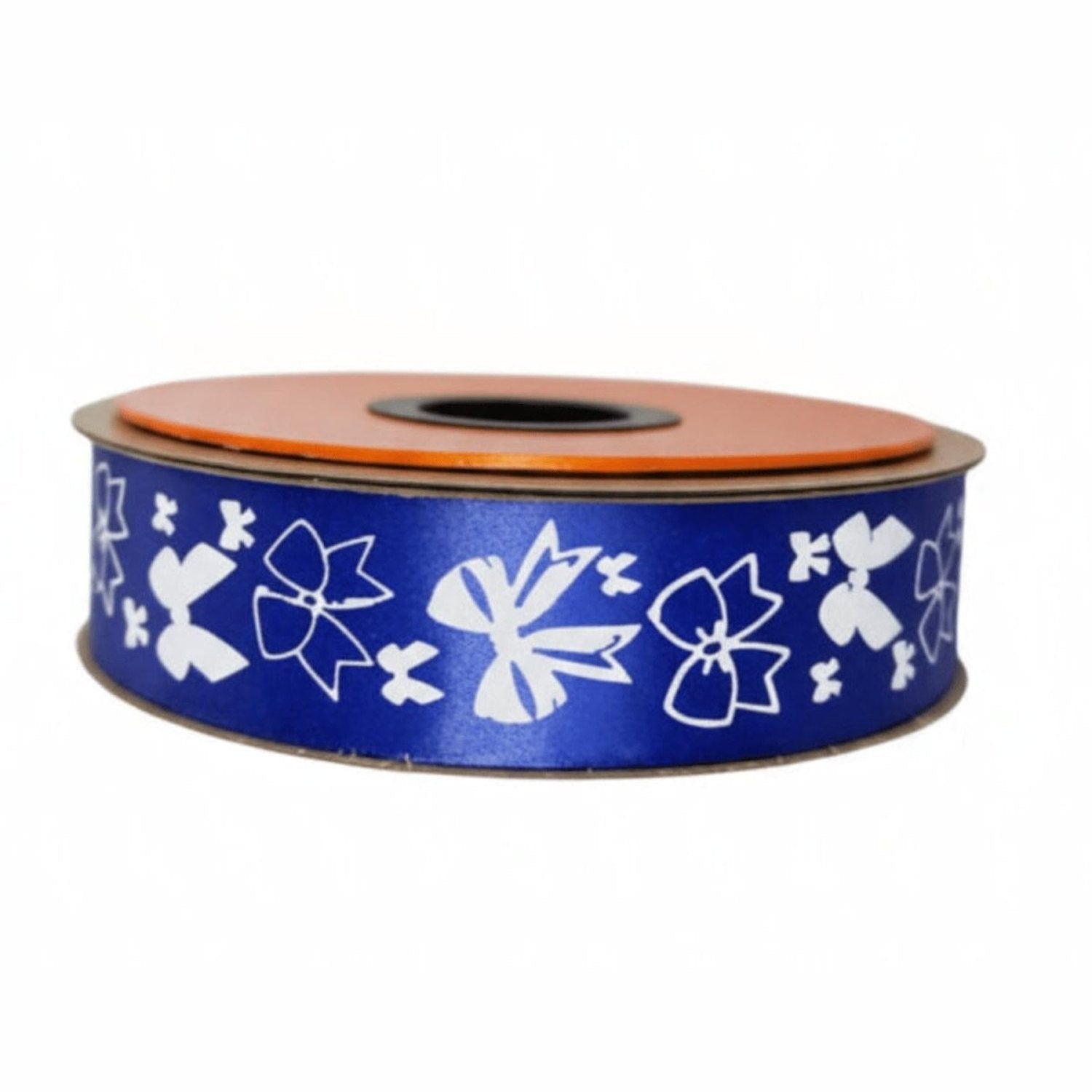Shop For Bowtific Ribbon Num 9: Royal/White (100 yd)