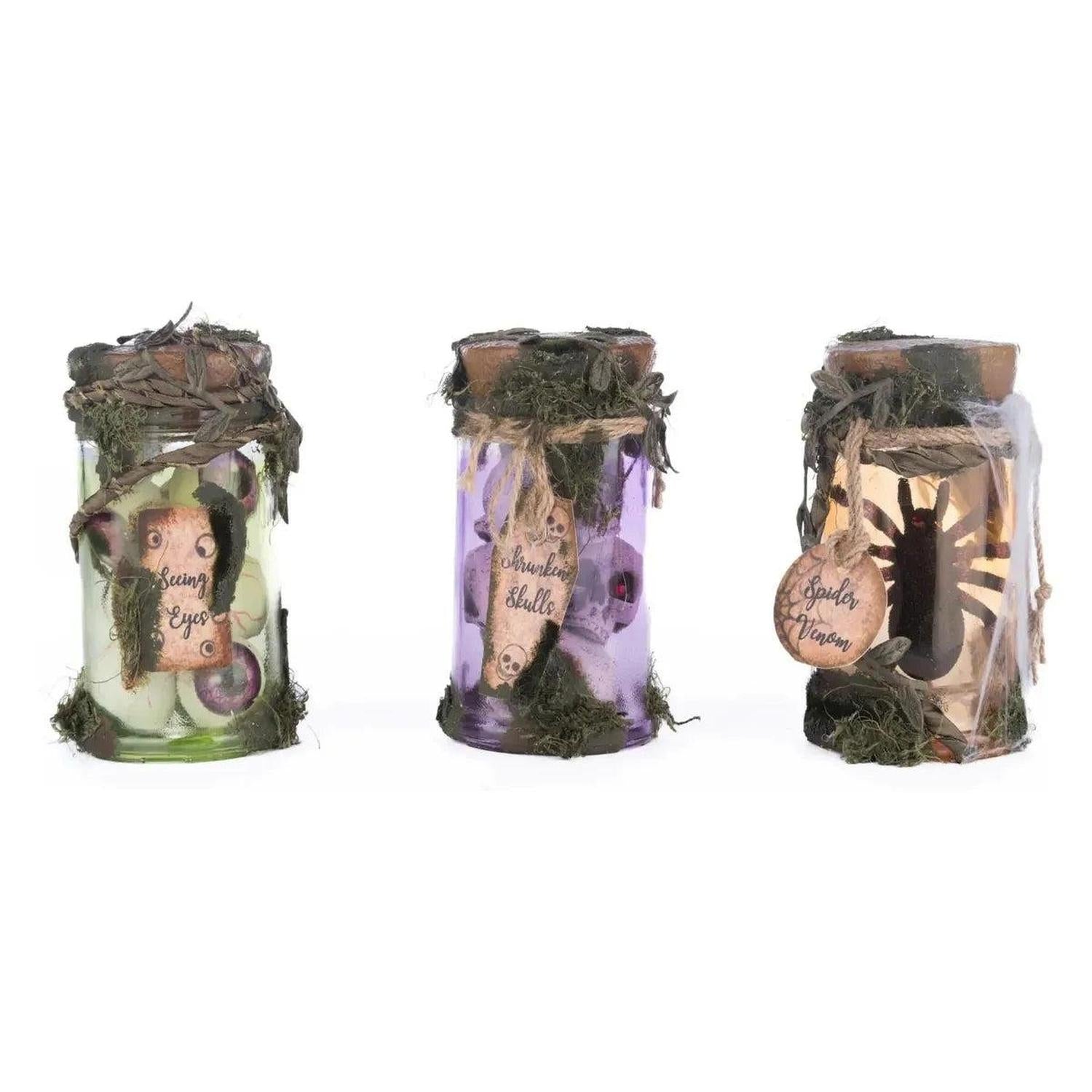 Broomstick Acres Potion Jars Assortment of 3