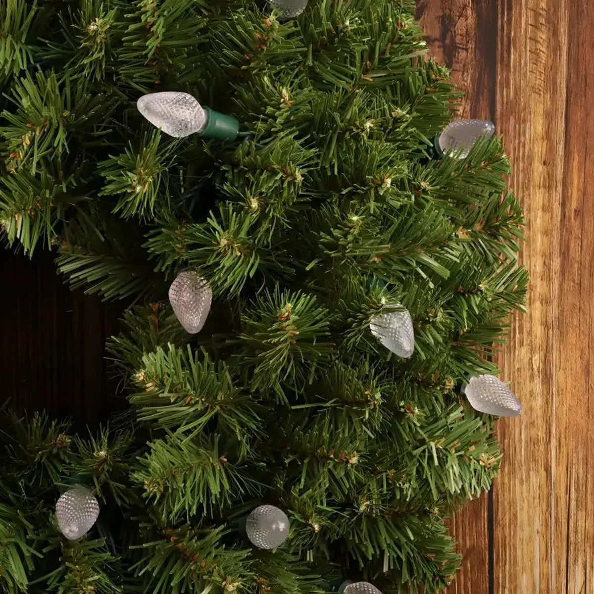 Shop For C25 7 Warm White LED Christmas Lights, 8" Spacing