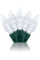 Shop For C6 Cool White LED Christmas Lights, 35 Bulbs at Michelle's aDOORable Creations