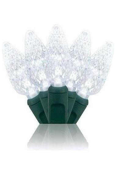 Shop For C6 Cool White LED Christmas Lights, 50 Bulbs at Michelle's aDOORable Creations