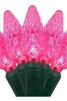 Shop For C6 Pink LED Christmas Lights, 100 Bulbs at Michelle's aDOORable Creations