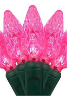 Shop For C6 Pink LED Christmas Lights, 70 Bulbs at Michelle's aDOORable Creations