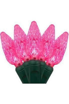 Shop For C6 Pink LED Christmas Lights, 70 Bulbs at Michelle's aDOORable Creations