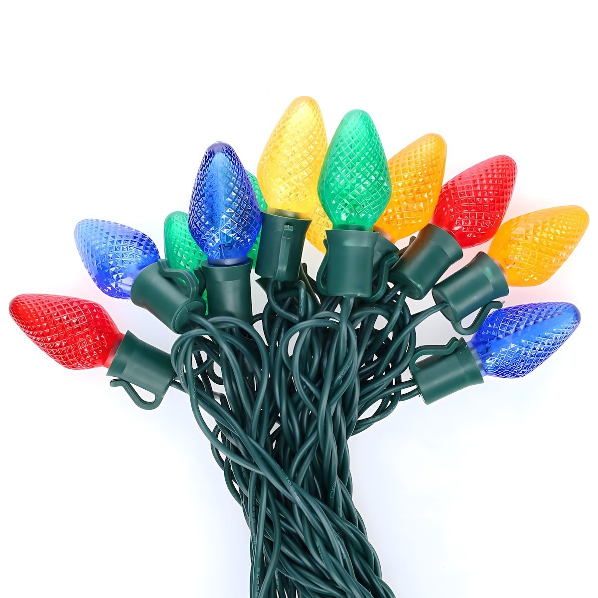 Shop For C7 Multicolor LED Christmas Light Bulb String Light Set