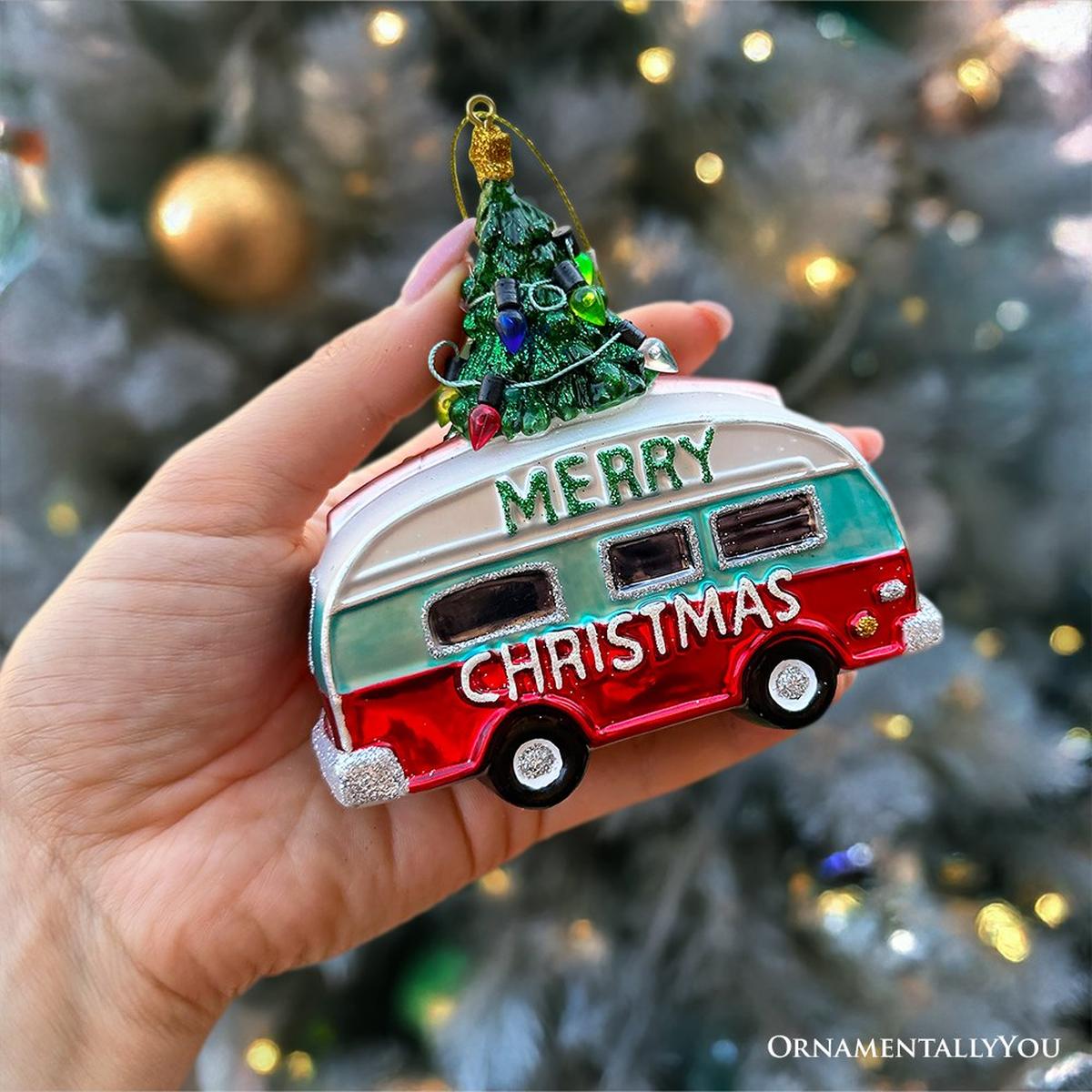 Shop For Camping RV Glass Ornament