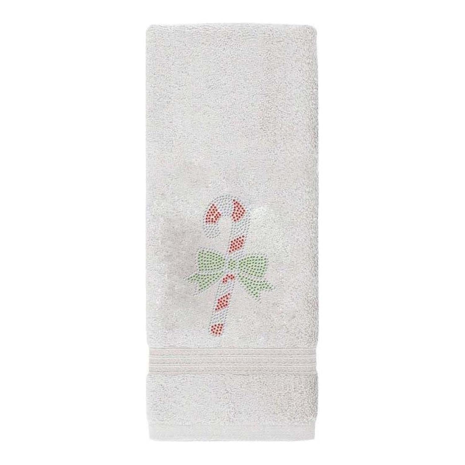 Candy Cane Hand Towel