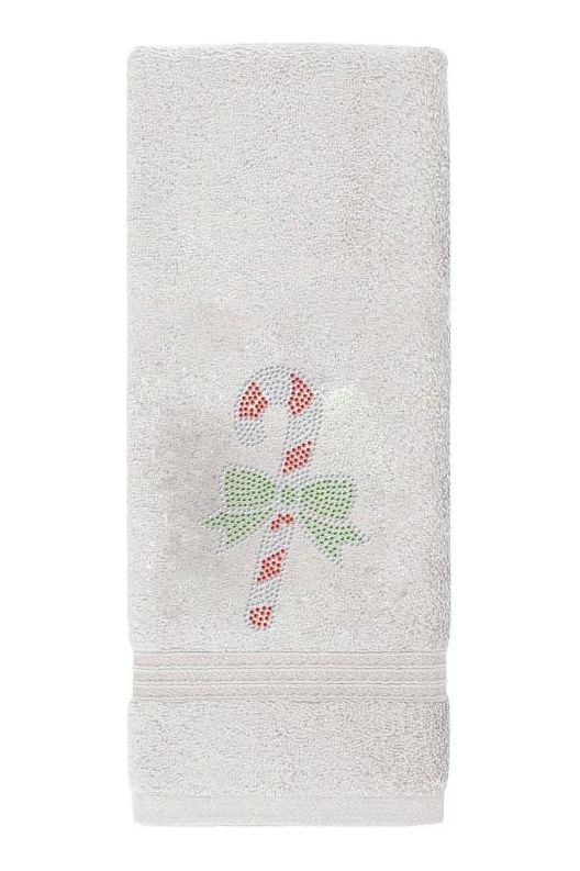 Shop For Candy Cane Hand Towel