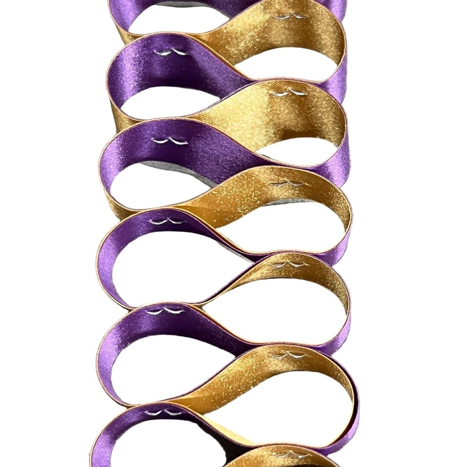 Shop For Candy Ribbon Braid: Gold/Purple
