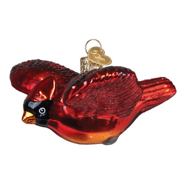 Shop For Cardinal In Flight Ornament