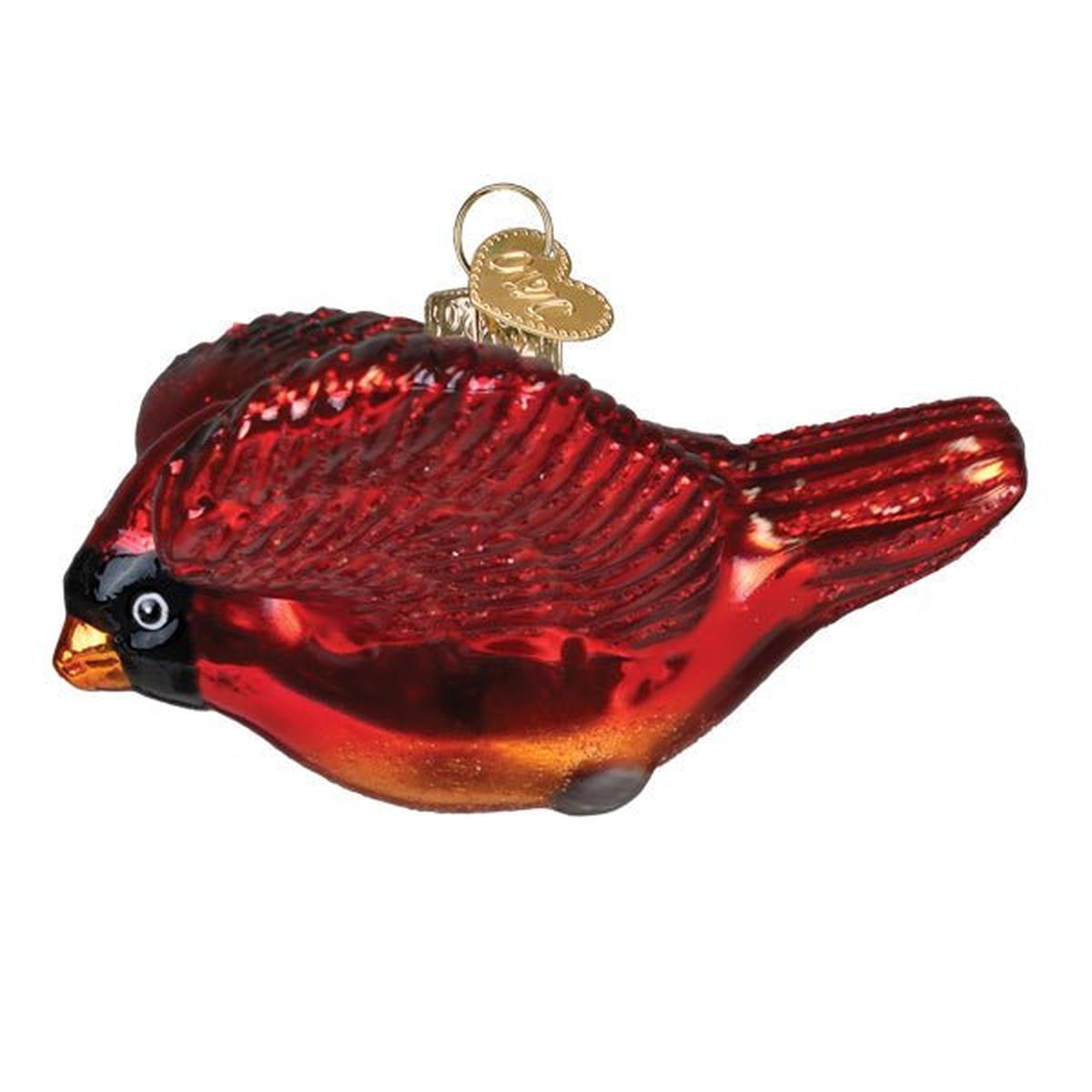 Shop For Cardinal In Flight Ornament