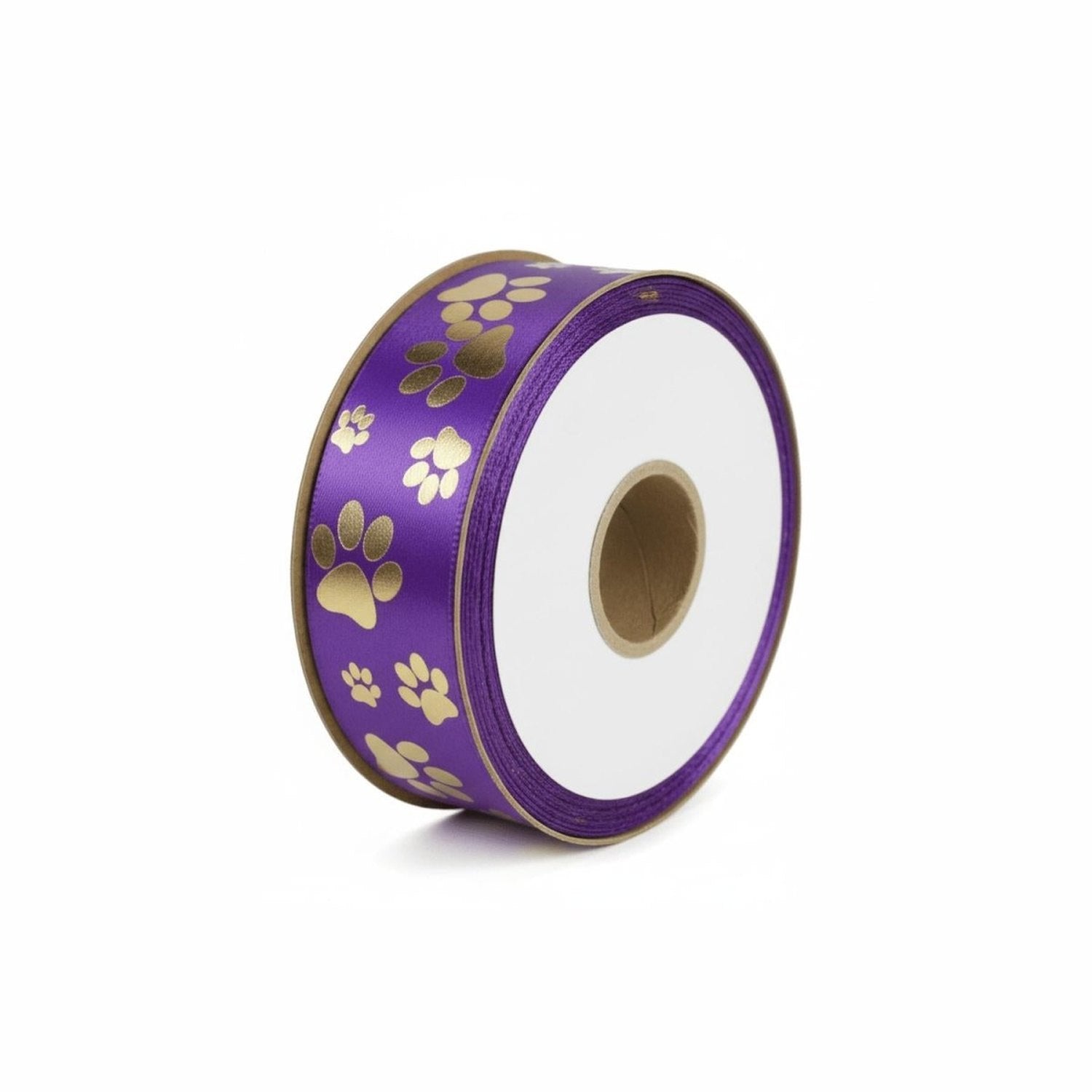 Shop For Cascading Paws Homecoming Ribbon: (Purple/Gold), Size 9