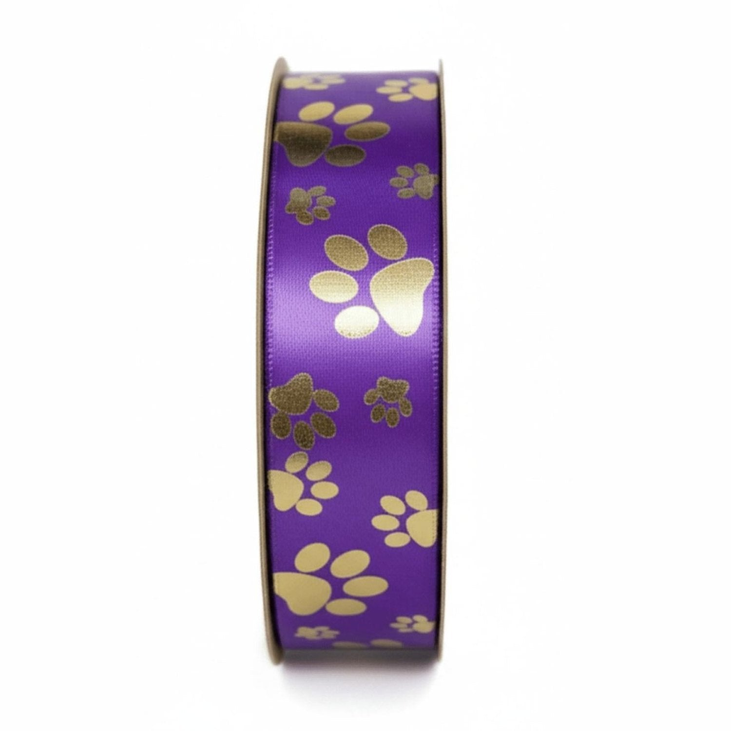 Shop For Cascading Paws Homecoming Ribbon: (Purple/Gold), Size 9