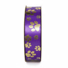 Shop For Cascading Paws Homecoming Ribbon: (Purple/Gold), Size 9