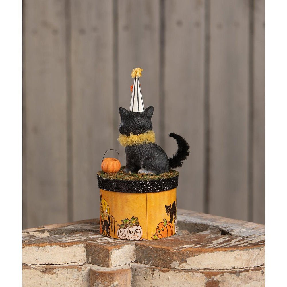 Shop For Cecil Cat on Box Collectable Figurine