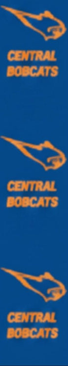 Shop For Central Bobcats Homecoming Ribbon: (Royal/Orange), Size 9
