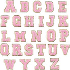 Shop For Chenille Letter Patches: Pink