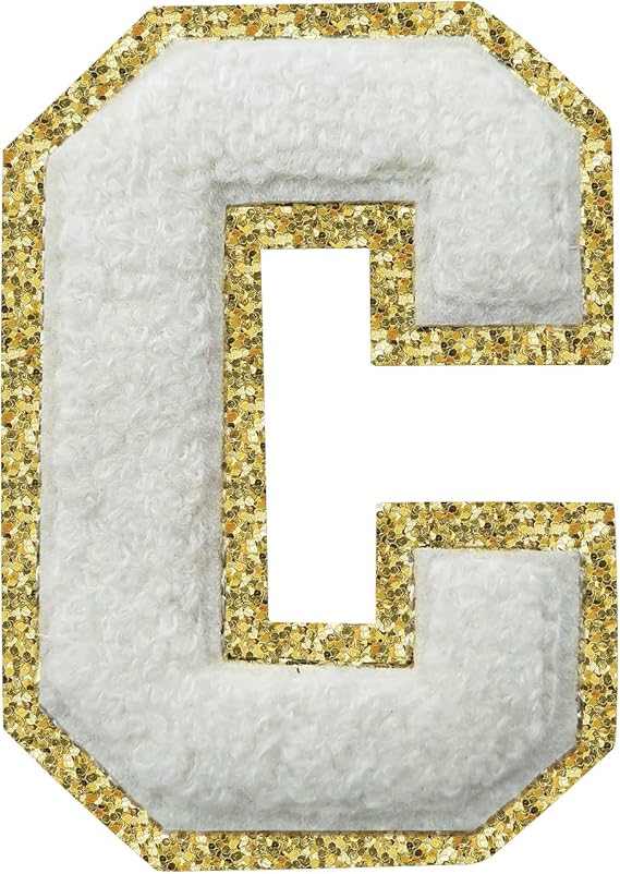 Shop For Chenille Letter Patches: White