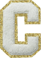 Shop For Chenille Letter Patches: White