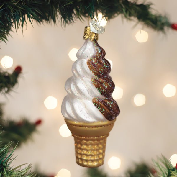Shop For Chocolate Swirl Soft Serve Ornament