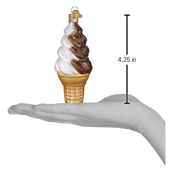 Shop For Chocolate Swirl Soft Serve Ornament