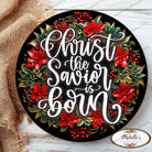 Shop For Christ The Savior is Born Christmas Sign