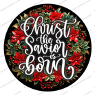 Shop For Christ The Savior is Born Christmas Sign