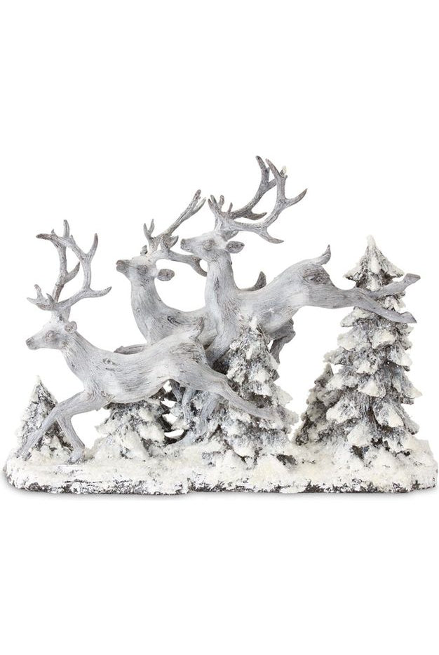Shop For Christmas Deer and Trees, Resin 80723DS