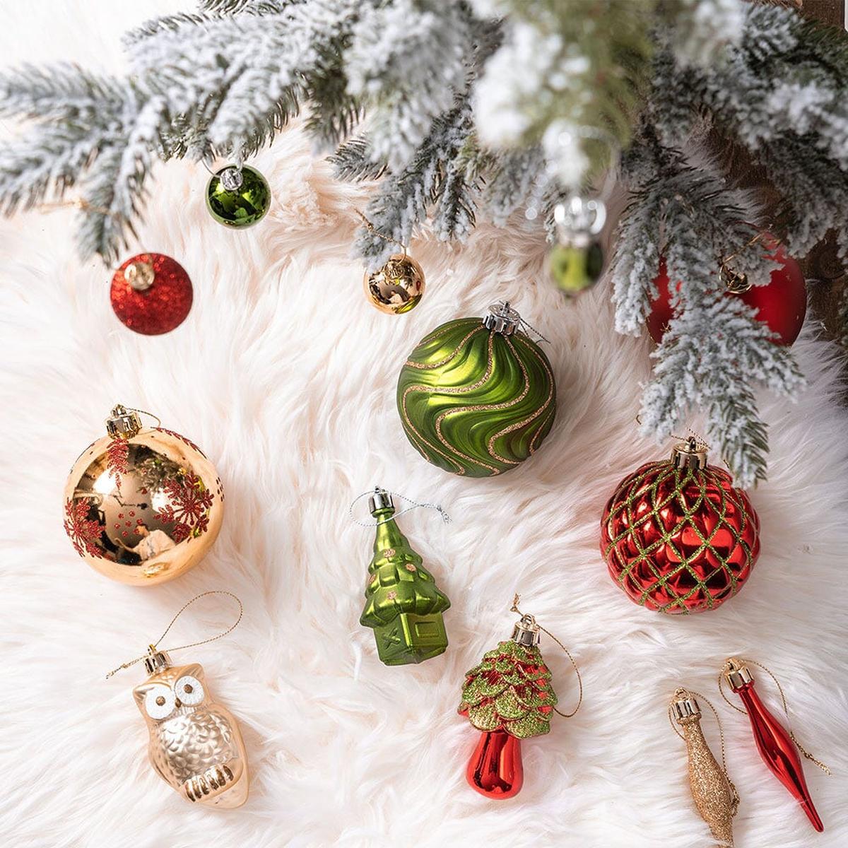 Shop For Christmas Forest Ornament Bundle (Set of 80)