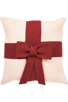 Shop For Christmas Pillow Cover, Red and Cream 14" at Michelle's aDOORable Creations