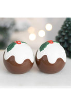 Shop For Christmas Pudding Salt and Pepper Shakers