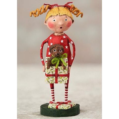 Shop For Christmas Pup Holiday Figurine by Lori Mitchell