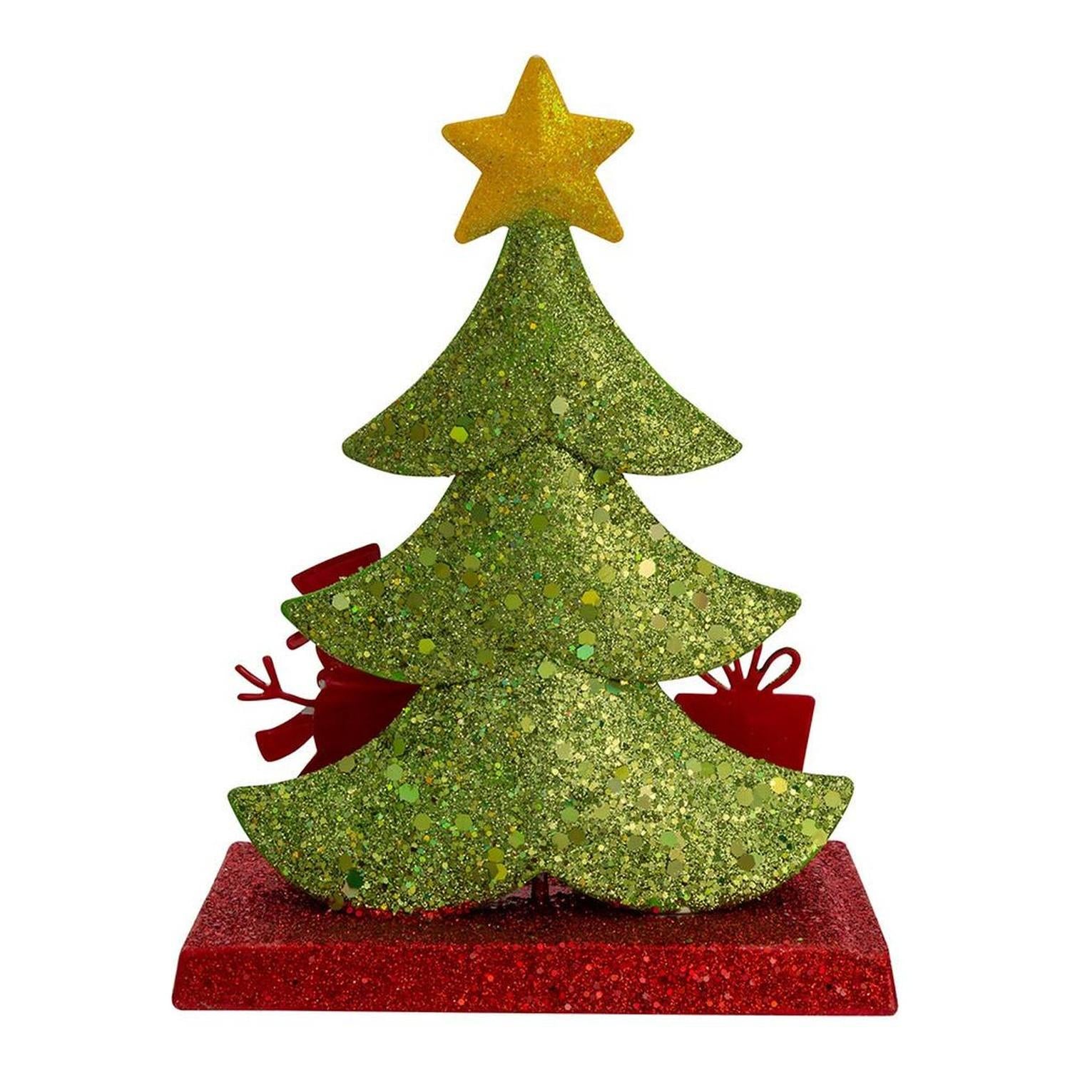Christmas Tree Glitter Base Stocking Hanger