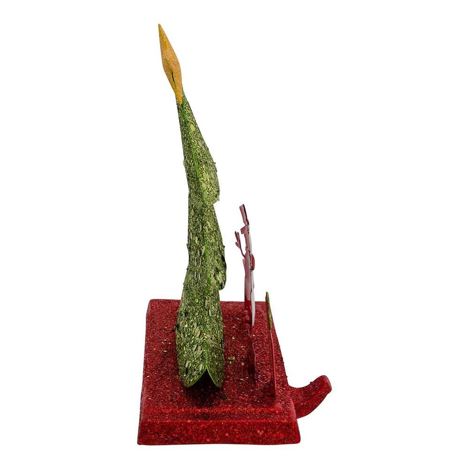 Christmas Tree Glitter Base Stocking Hanger