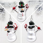 Shop For Classic Winter Snowman Ornament (Set of 4)