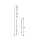 Shop For Clear Glass Icicles Ornaments (Set Of 24)