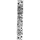 Shop For Clear Homecoming Confetti Ribbon 9: Black