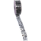Shop For Clear Homecoming Confetti Ribbon 9: Black