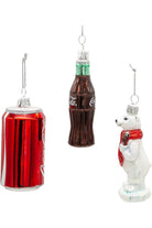 Shop For Coca - Cola® Glass Miniature Ornament (3 Piece Set)