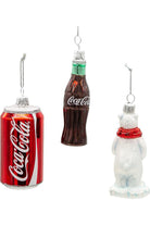 Shop For Coca - Cola® Glass Miniature Ornament (3 Piece Set)