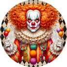 Shop For Colorful Halloween Clown Round Sign