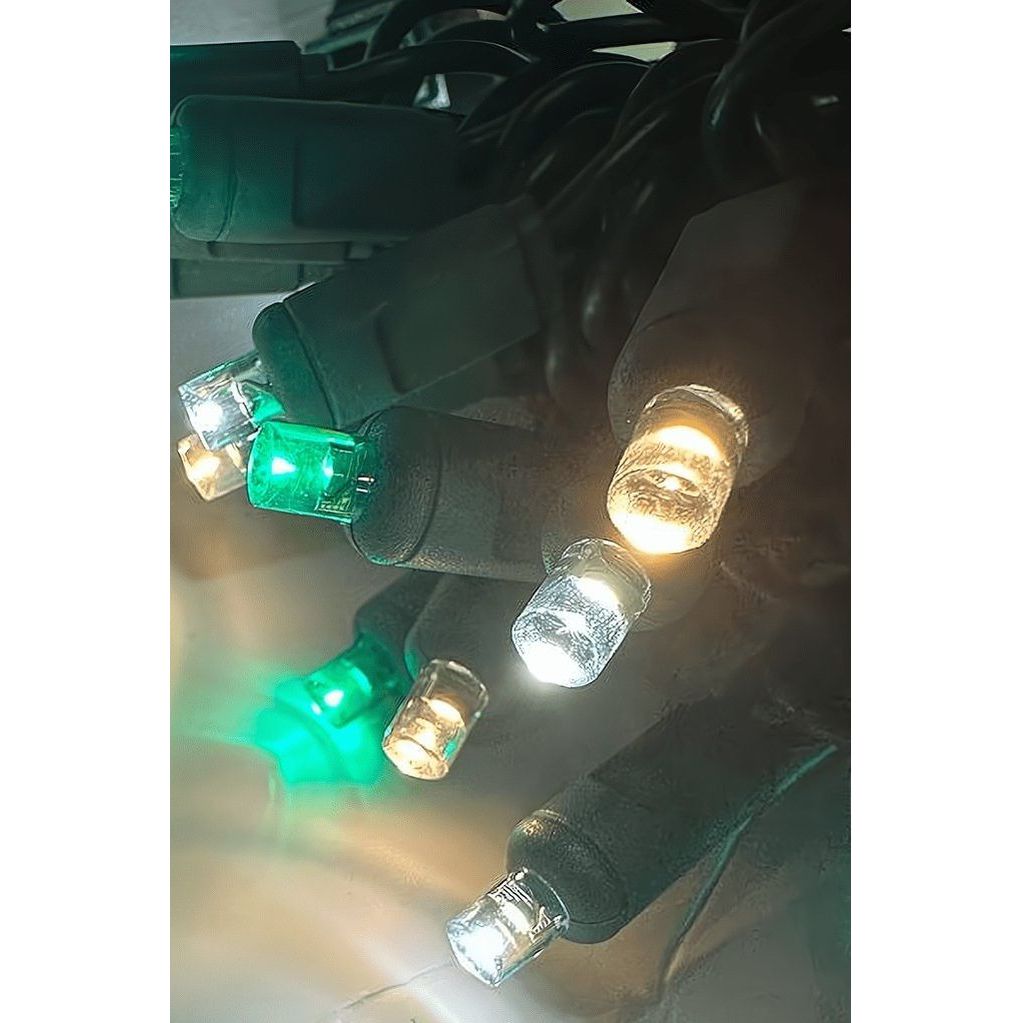 Shop For ColorSplash Winter, 5mm Multicolor LED Christmas Lights, 50 Bulbs at Michelle's aDOORable Creations