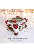 Shop For Cow and Calf Glass Christmas Ornament