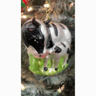 Shop For Cow and Calf Glass Christmas Ornament